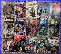 Lot Of 120 DC Comics Batman/Detective/Legends Of The Dark Knight/Copper Age