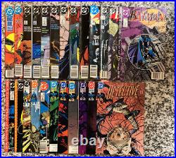 Lot Of 120 DC Comics Batman/Detective/Legends Of The Dark Knight/Copper Age