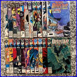 Lot Of 120 DC Comics Batman/Detective/Legends Of The Dark Knight/Copper Age