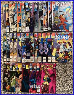 Lot Of 120 DC Comics Batman/Detective/Legends Of The Dark Knight/Copper Age