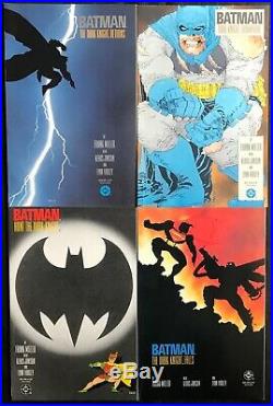 Lot Of 4 Batman The Dark Knight Returns Comics (dc, 1986) #1-4 Copper Age