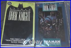 Lot of 13 vintage batman legends of the dark knight comics dc