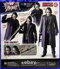 MAFEX No. 51 THE DARK KNIGHT THE JOKER Ver 2.0 UNOPENED