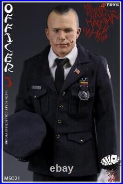 MTOYS 16 MS021 Police Heath Ledger Joker Dark Knight 12inch Male Action Figure