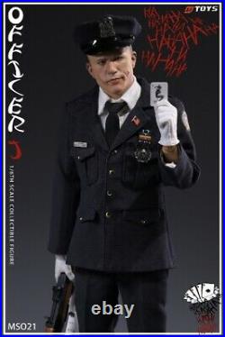 MTOYS 16 MS021 Police Heath Ledger Joker Dark Knight 12inch Male Action Figure