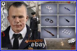 MTOYS 16th MS021 Police Clown The Dark Knight Heath Ledger Male Action Figure