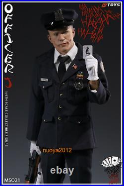 MTOYS 16th MS021 Police Clown The Dark Knight Heath Ledger Male Action Figure