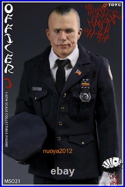 MTOYS 16th MS021 Police Clown The Dark Knight Heath Ledger Male Action Figure