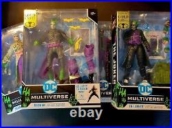 McFarlane DC Multiverse Dark Knight Jokerized Bane BAF Set of 4 Joker Batman