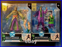 McFarlane DC Multiverse Dark Knight Jokerized Bane BAF Set of 4 Joker Batman