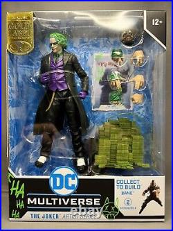 McFarlane DC Multiverse Dark Knight Jokerized Complete Set Bane BAF Exclusive