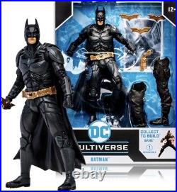 McFarlane DC Multiverse Dark Knight Trilogy BAF Bane Batman Joker Two-Face