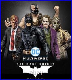McFarlane DC Multiverse The Dark Knight Trilogy Bundle Bane BAF Batman Joker