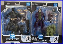 McFarlane DC Multiverse The Dark Knight Trilogy Heath Ledger Joker + Batman