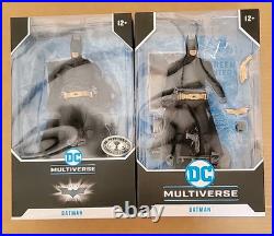 Mcfarlane Dark Knight Batman Platinum Edition And Batman Begins 2 Pack