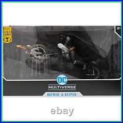 Mcfarlane Toys Batman & Batpod Motorcycle Figure DC Multiverse The Dark Knight