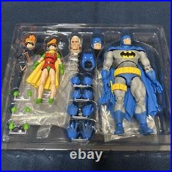 Medicom Toy MAFEX Batman BLUE Ver. & Robin No. 1245 Action Figure Collectibles