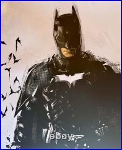 Mondo The Dark Knight Batman Screenprint Poster Limited Ed. RARE SOLD OUT