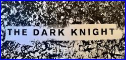 Mondo The Dark Knight Batman Screenprint Poster Limited Ed. RARE SOLD OUT