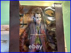 NECA Batman The Dark Knight Joker 1/4 Scale 18 Heath Ledger Joker Figure NEW
