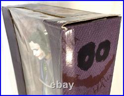 NECA The Dark Knight Heath Ledger as THE JOKER 1/4 Scale 18 Figure, BOX DAMAGE