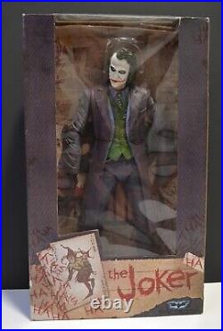 NECA The Dark Knight The Joker 1/4 Action Figure, Heath Ledger (RIP), In Box