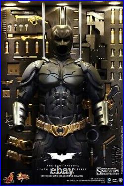 NEW Hot Toys 1/6th Batman The Dark Knight Armory Bruce Wayne Alfred Pennyworth