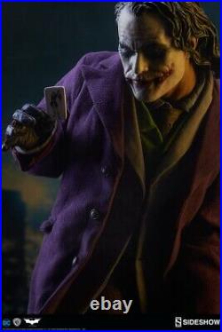 NEW SEALED The Joker Sideshow Premium Format EXCLUSIVE Figure Batman Dark Knight