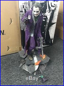 NEW Sideshow JOKER The Dark Knight Premium Format Exclusive Limited Statue