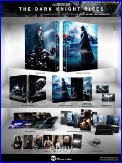 NEW The Dark Knight Rises 4K Lenticular SteelBook Blu-ray Weet Exclusive 2012