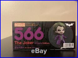 Nendoroid The Dark Knight The Joker Villian's Edition Figure Used AUTHENTIC