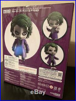 Nendoroid The Dark Knight The Joker Villian's Edition Figure Used AUTHENTIC