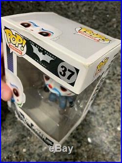 New Funko Pop! Heroes #37 The Dark Knight The Joker Bank Robber Damaged Box