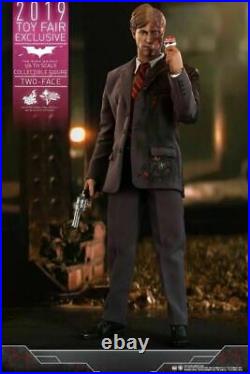 New Hot Toys MMS546 The Dark Knight Two Face Harvey Dent 1/6 Figure IN BOX