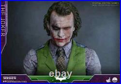 New Hot Toys QS010 Batman Dark Knight 1/4 The Joker Heath Ledger Special Figure