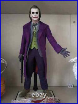 New Movie Heath Ledger Joker Action Figure 30 cm PVC Collectible Model Toys