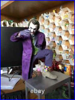 New Movie Heath Ledger Joker Action Figure 30 cm PVC Collectible Model Toys