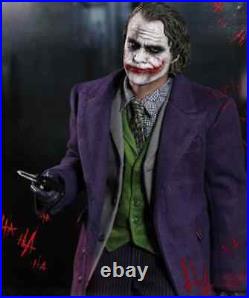 New Movie Heath Ledger Joker Action Figure 30 cm PVC Collectible Model Toys