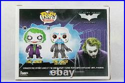 POP Dark Knight Trilogy The Joker & Bank Robber Gemini Glow in the Dark 2 Pack