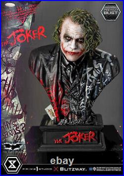 PRIME 1 x BLITZWAY The Joker Dark Knight 1/3 Scale Premium Bust Action Figure DC
