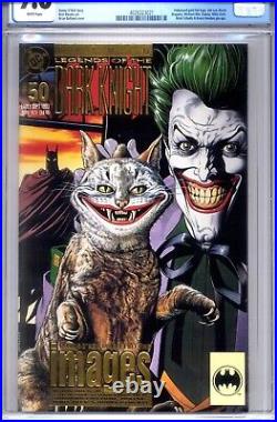 PRIMO BATMAN Legends of the Dark Knight #50 BOLLAND Joker cvr NM/MT 9.8 CGC DC