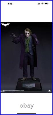 QUEEN STUDIOS THE DARK KNIGHT JOKER ARTIST'S EDITION! Rooted Hair! SOLD OUT