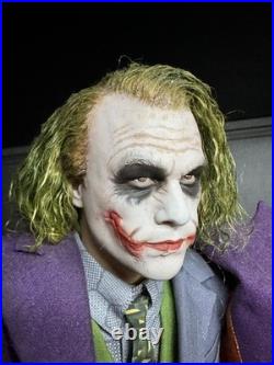 QUEEN STUDIOS THE DARK KNIGHT JOKER ARTIST'S EDITION! Rooted Hair! SOLD OUT