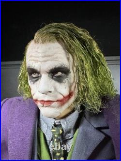 QUEEN STUDIOS THE DARK KNIGHT JOKER ARTIST'S EDITION! Rooted Hair! SOLD OUT