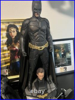 Queen Studios Batman 1/3 Scale The Dark Knight Statue! 2 Portraits