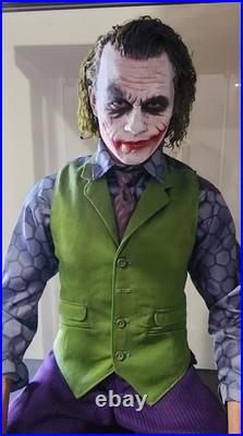 Queen Studios Heath Ledger Joker 13 Scale Rooted Hair Deluxe
