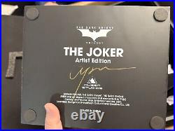Queen Studios Joker Artist Edition 1/4 Scale Statue 300 Made with FREE Handcuffs
