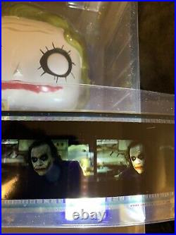 RARE IMAX FILM CELL AND Funko Pop The Dark Knight Trilogy Joker 10 #334