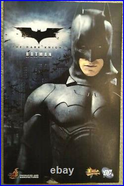 RARE SEALED NEW MIB 2008 Hot Toys Batman (Original Suit) MMS67 Dark Knight (US)