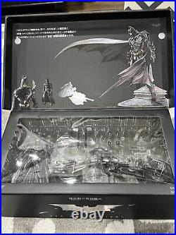 Rare New BANDAI 2008 Movie Realization Batman & Bat-Pod The Dark Knight
